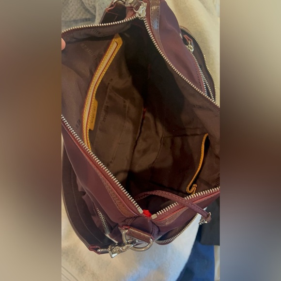 MZ Wallace Paige shoulder bag burgundy/wine color - Picture 10 of 10